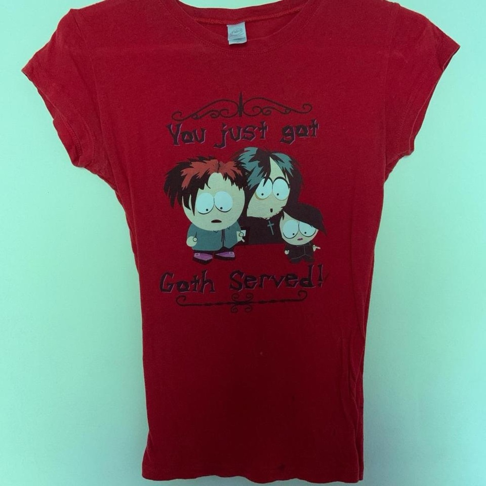 south park goth kids tee